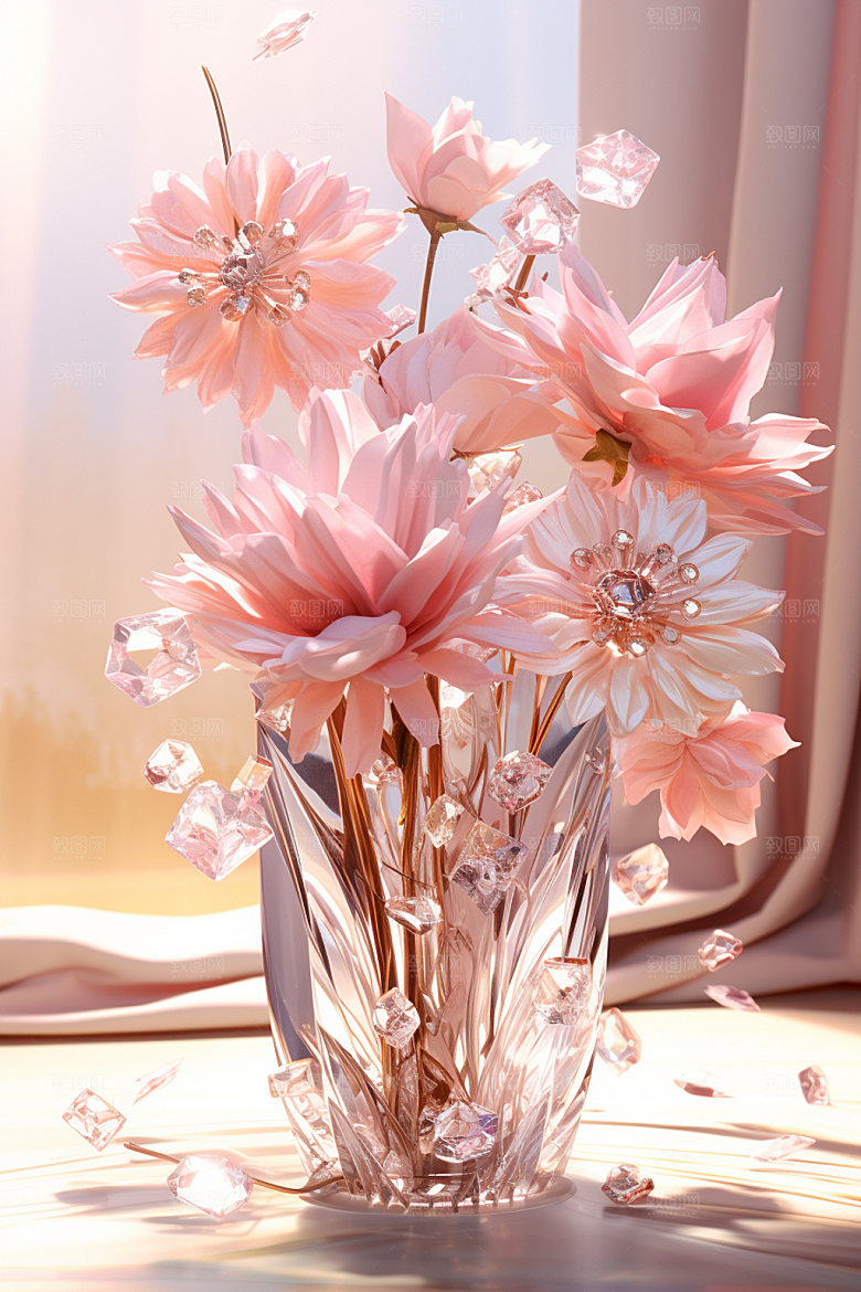 插花家居3D模型