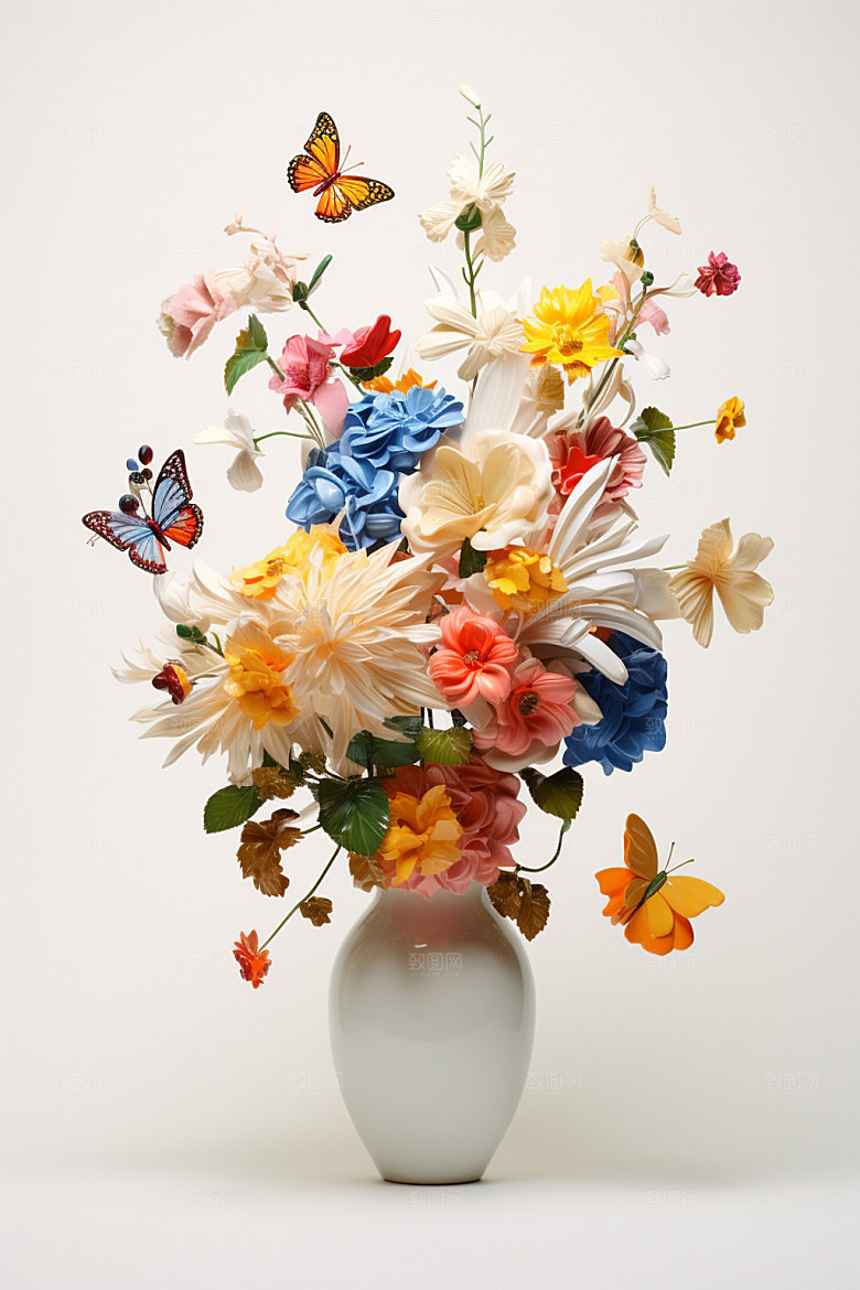 插花3D花艺模型