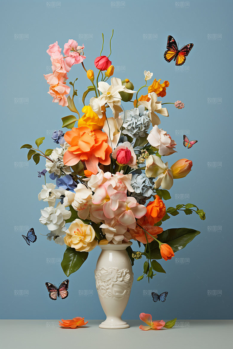 插花3D花艺模型