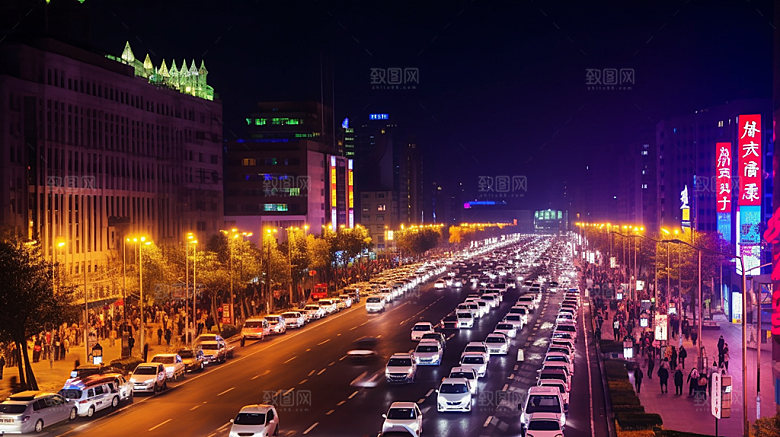 长沙景色风光摄影图