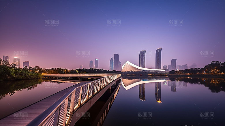 长沙自然景色摄影图
