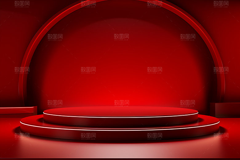 电商促销C4D几何简约模型素材