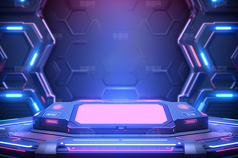 电商促销C4D清新模型素材