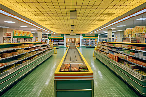 超市货架货柜生活日常摄影图
