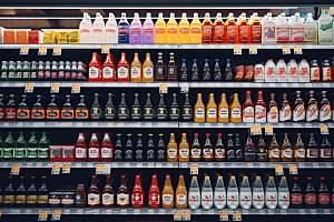 超市货架高清逛街摄影图