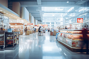 超市货架高清商品摄影图
