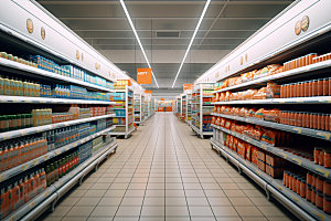 超市货架高清生活场景摄影图