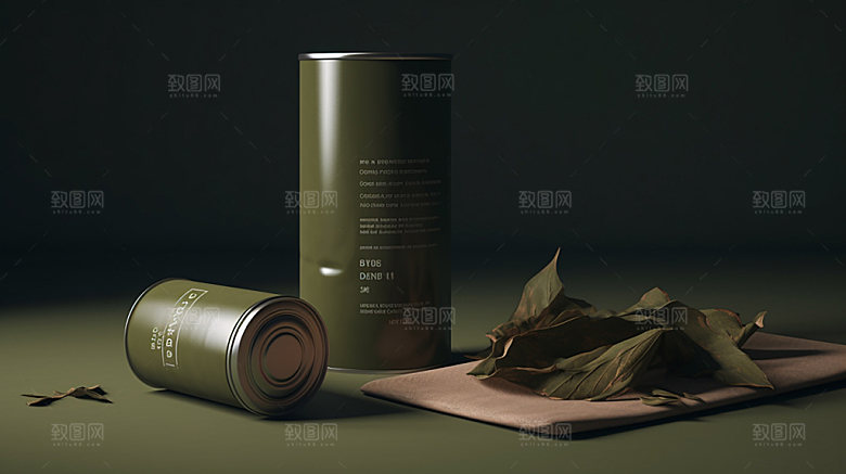 茶叶盒模型外观设计样机