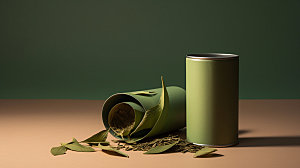 茶叶盒外观设计茶叶罐样机