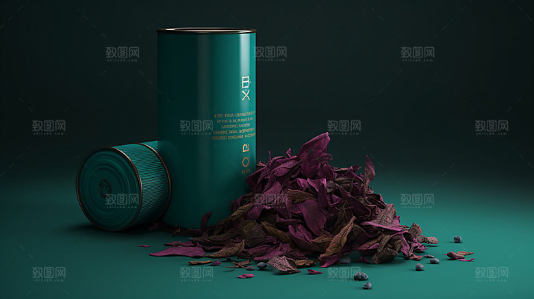 茶叶盒外观设计茶叶包装样机
