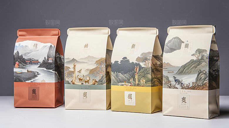 茶叶盒外观设计茶叶包装样机