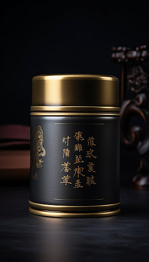 茶叶盒茶叶罐外观设计样机