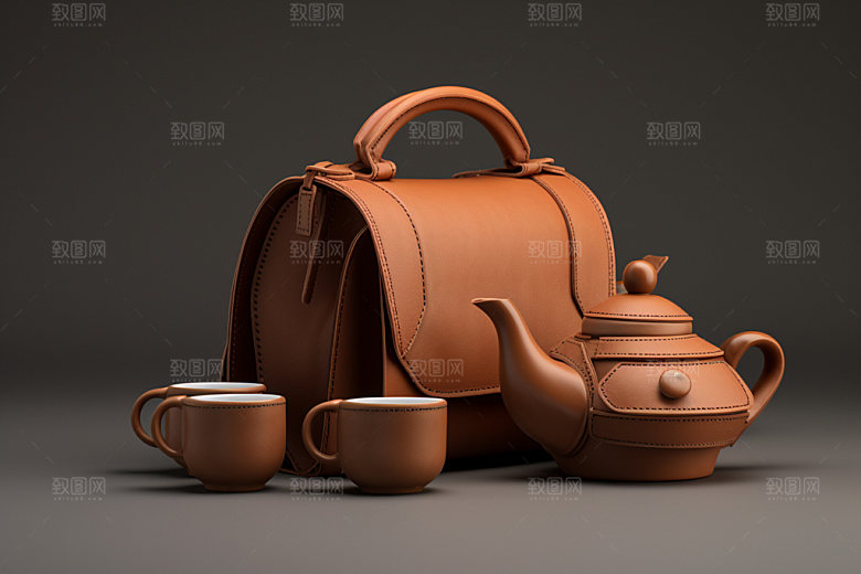 茶叶报装品茶设计样机