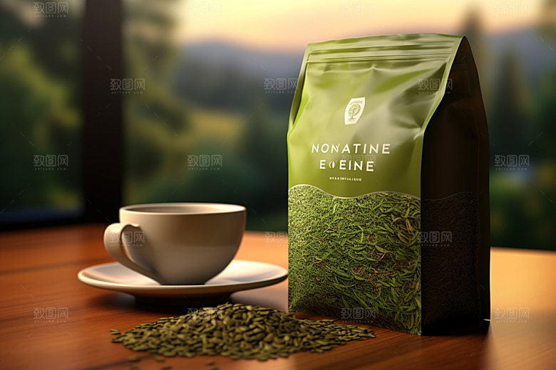 茶叶报装立体茶艺样机