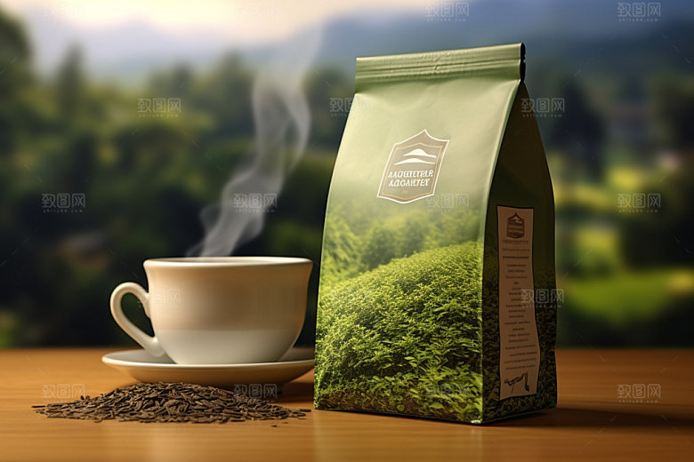茶叶报装设计茶艺样机