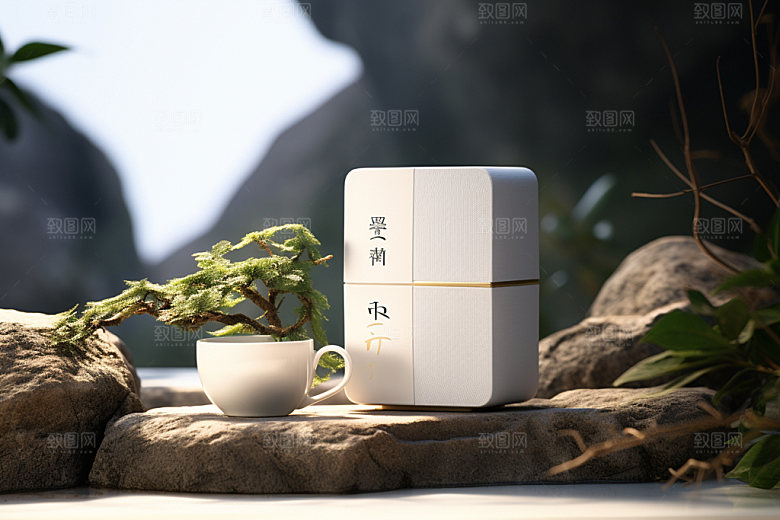 茶叶报装模型红茶样机