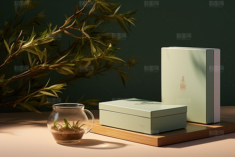 茶叶报装红茶3D样机