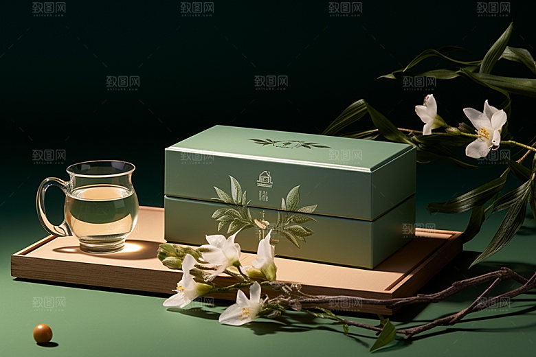 茶叶报装红茶高清样机