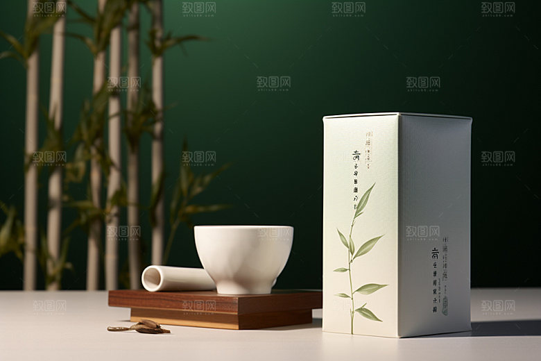 茶叶报装3D立体样机