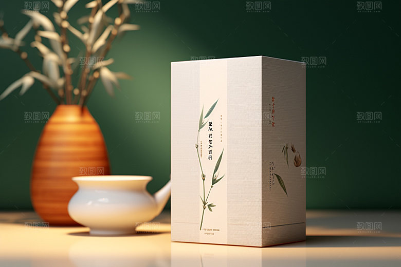 茶叶报装3D品茶样机