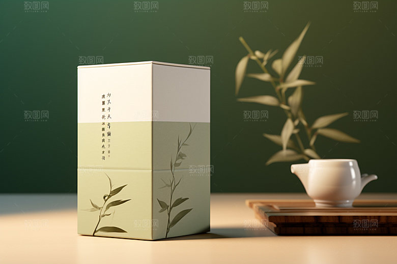 茶叶报装品茶绿茶样机