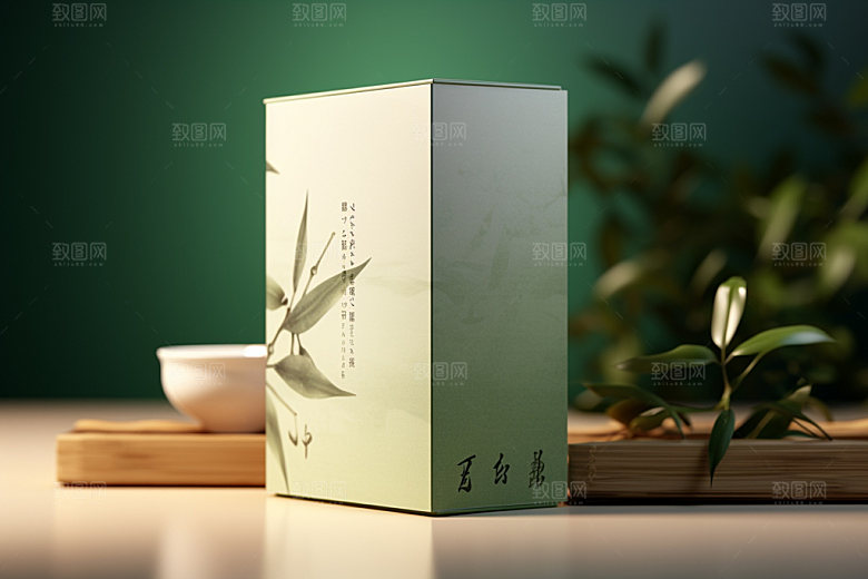 茶叶报装立体红茶样机
