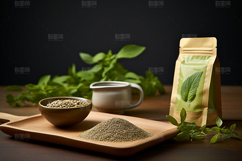 茶叶报装红茶茶道样机