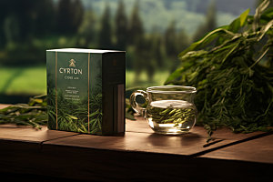 茶叶报装品茶绿茶样机