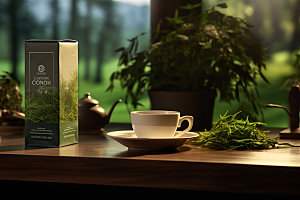 茶叶报装3D茶艺样机