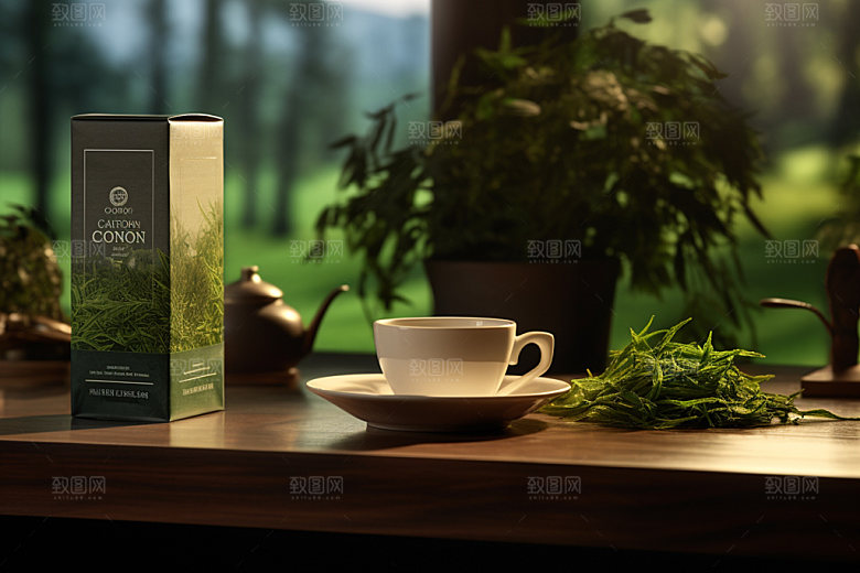 茶叶报装3D茶艺样机