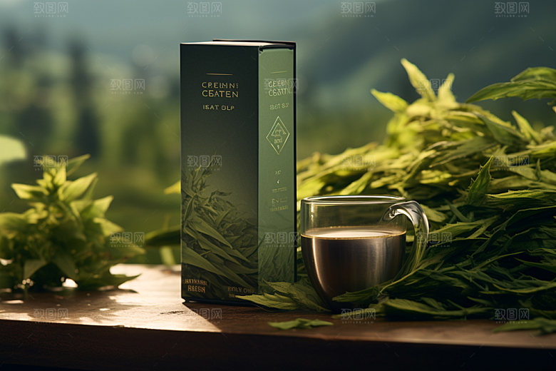 茶叶报装模型茶艺样机