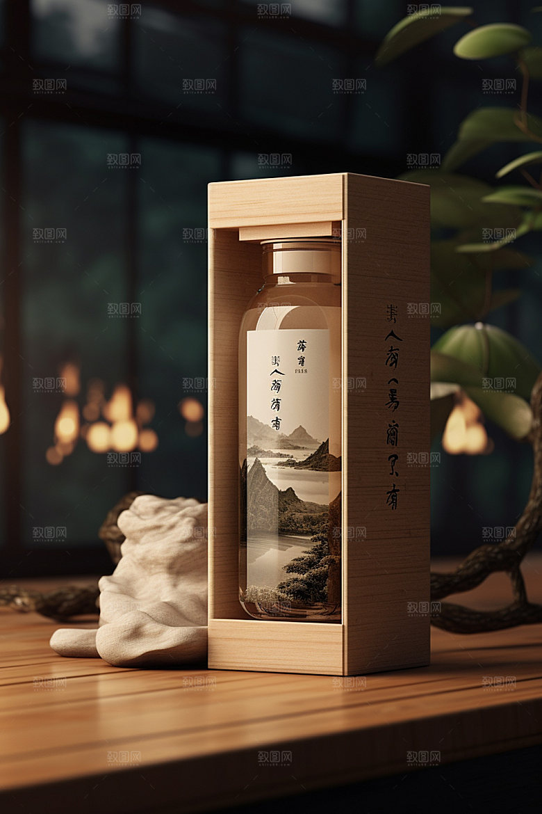 茶叶包装传统包装设计模型