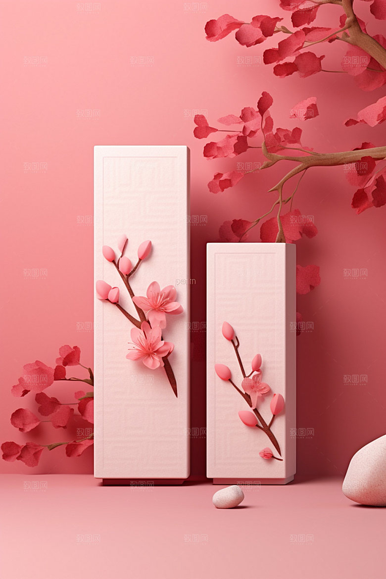 茶叶包装立体传统模型