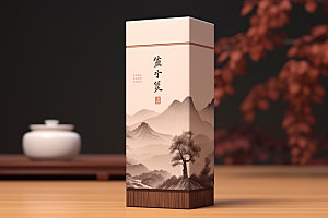 茶叶包装传统3D模型