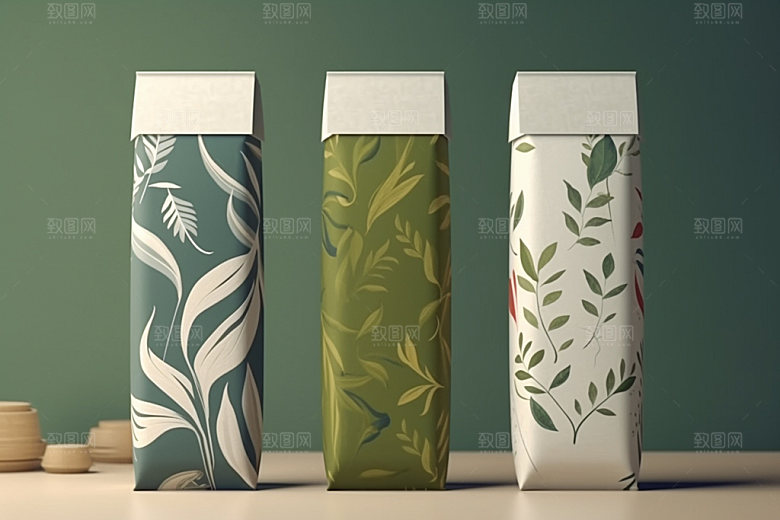 茶叶包装包装设计茶叶罐模型