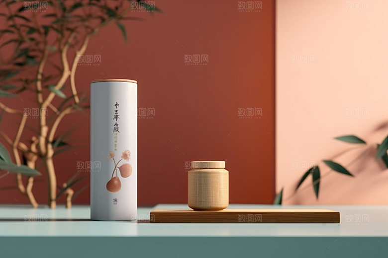 茶叶包装立体包装设计模型