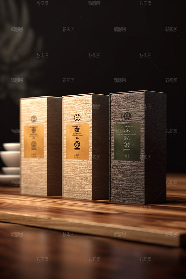 茶叶包装茶叶罐3D模型