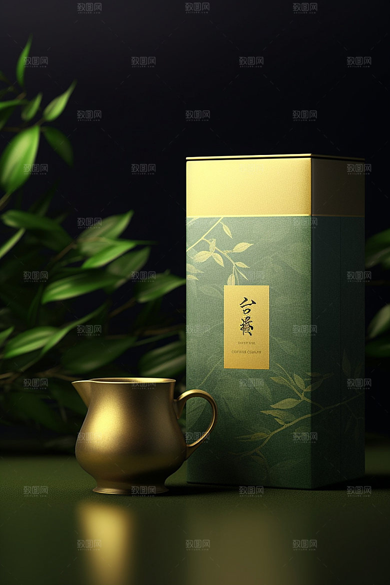 茶叶包装立体包装设计模型