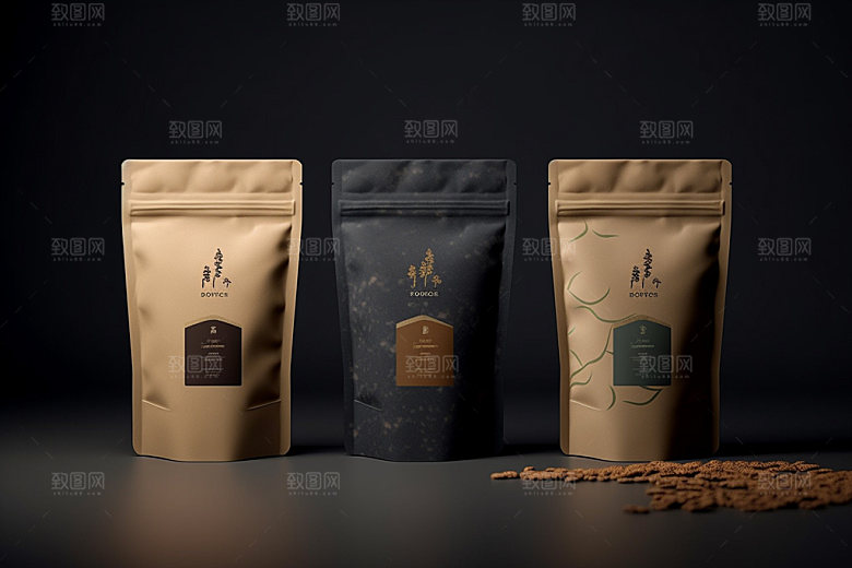茶叶包装立体中国风模型