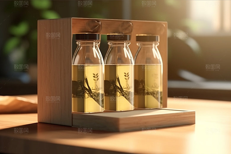 茶叶包装3D立体模型