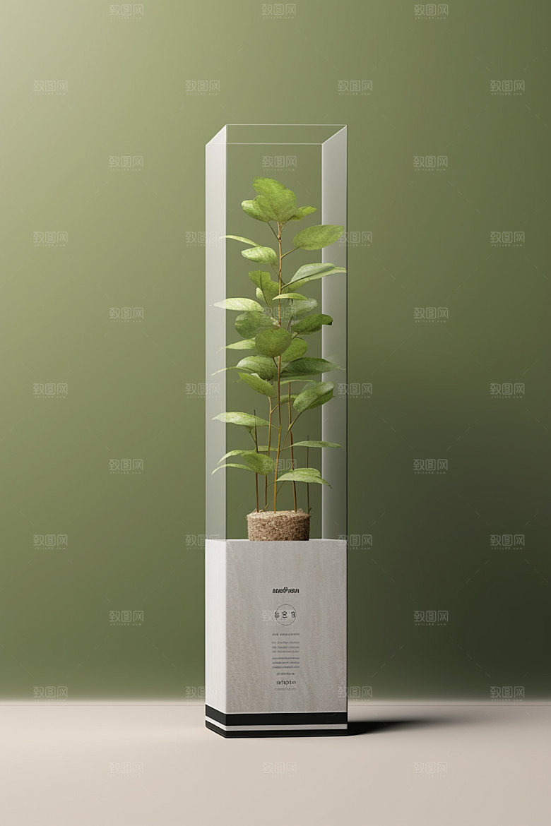 茶叶包装中国风中式模型