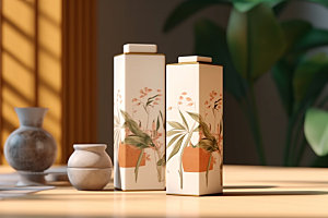 茶叶包装立体包装设计模型