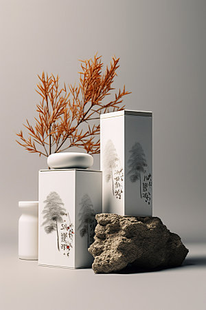 茶叶包装中式包装设计模型
