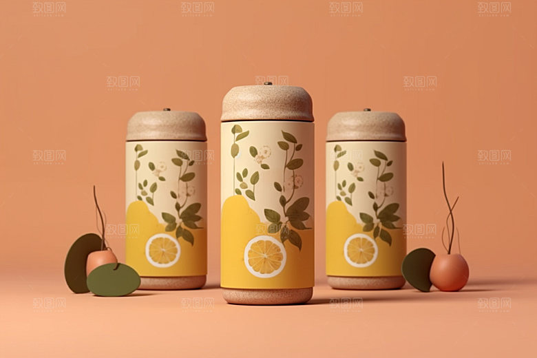 茶叶包装3D中式模型