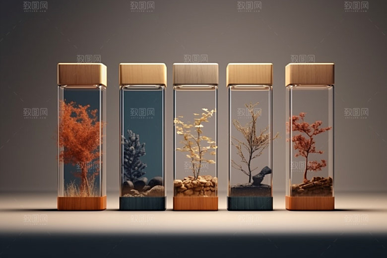 茶叶包装茶叶罐3D模型