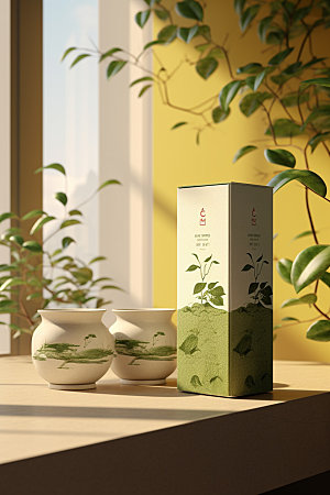 茶叶包装3D茶叶罐模型