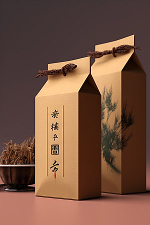 茶叶包装立体茶叶罐模型