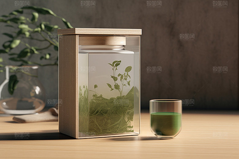 茶叶包装中式包装设计模型