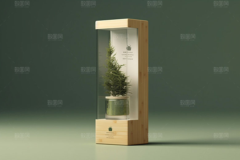 茶叶包装传统立体模型
