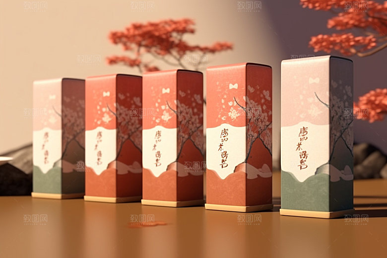 茶叶包装立体包装设计模型